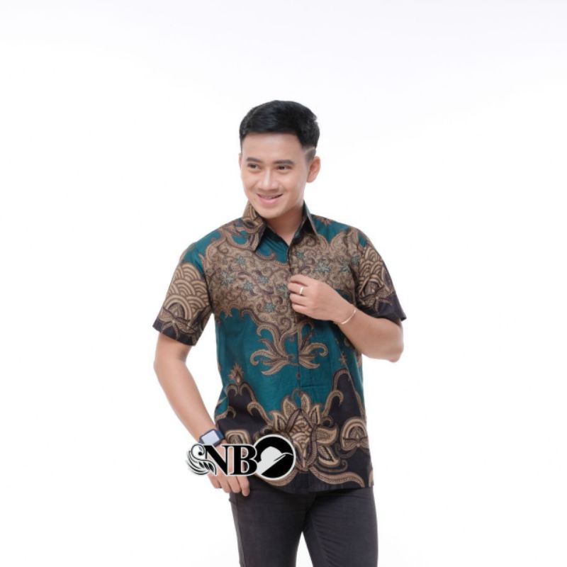 LIMITED STOCK!! HEM BATIK PRIA/COWOK LENGAN PENDEK M L XL XXL