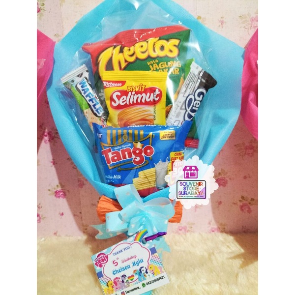 Bucket Snack Ulang Tahun / Bucket Mini / Bucket Chetoss / Bucket Ultah Unik / Snack Ulang Tahun Surabaya