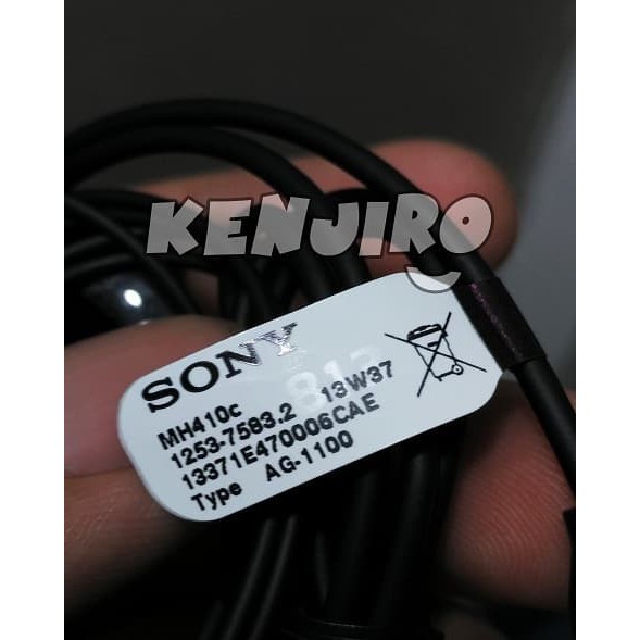 Headset Handsfree Earphone Sony Xperia Mh410C Mh-410C 100% Original Murah + Gratis Ongkir