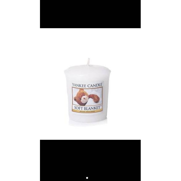 ￣ KMG Yankee Candle Votive Candle - Lilin Wangi - Soft Blanket ✥ Σ
