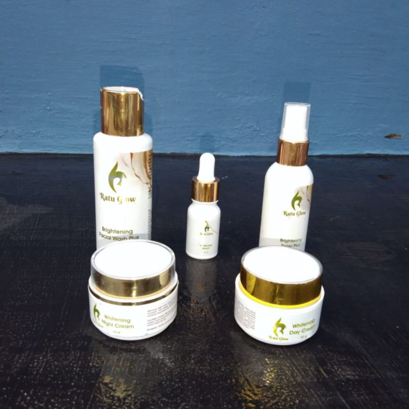 Ready Ratu Glow Reguler BPOM paket brightening dan acne By owner Agus Salim bucar