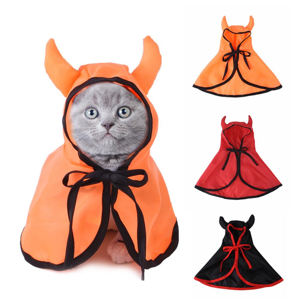 Timekey Kostum Jubah Halloweencosplay Untuk Anjingkucing Peliharaan D2I2