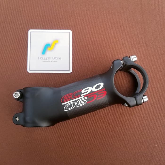 STEM CARBON EC90 100MM 17 DERAJAT SEPEDA MTB ROADBIKE