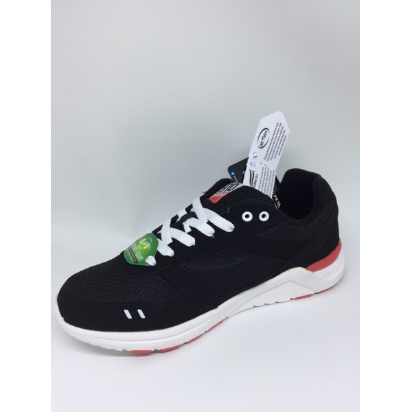 Sepatu Running 910 Original Chiru Hitam/Putih/Merah New 2017