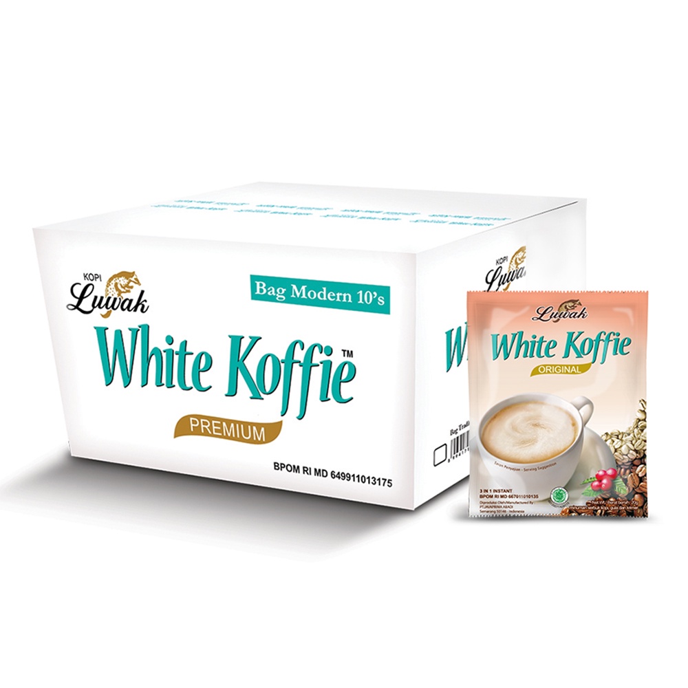 Luwak White Koffie Original 10x20gr - 20 pcs [Carton]