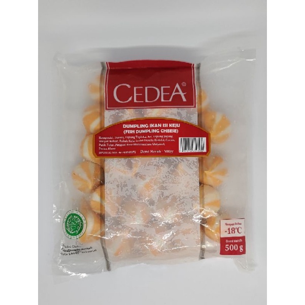 

Cedea Dumpling Ikan isi Keju 500gr