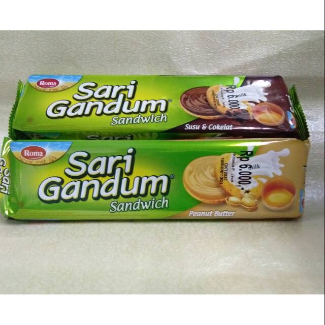 

Roma Sari Gandum 108 gr isi 2