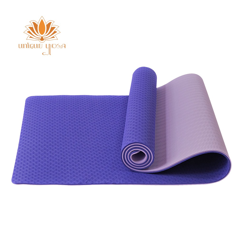 Matras Yoga Matras Senam Matras Olahraga TPE 8mm Ungu Matras Yoga Matras Senam Matras Olahraga TPE 8mm Ungu