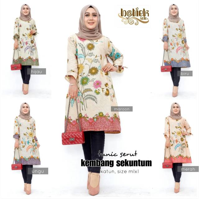 Tunic kembang sekuntum