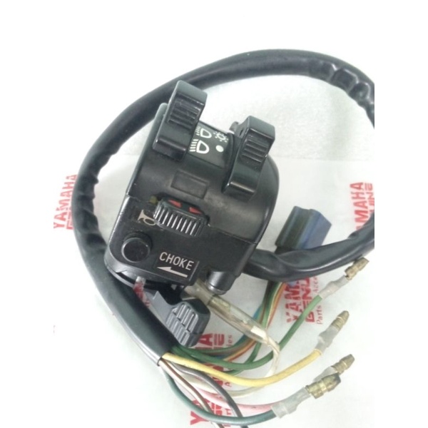 saklar sakelar lampu holder kiri yamaha RX100 RX 100 DT100 DT 100 DT125 DT 125 RXK RXS ori original 