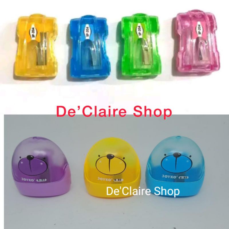 

Rautan/Serutan Pensil Joyko Panda & mobil