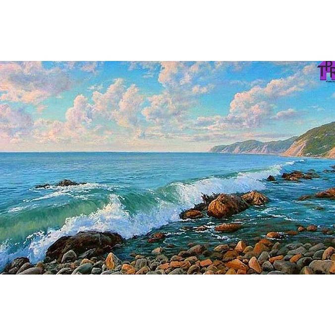 

Diy - Set Melukis / Painting By Number Kit - Nature 40X50Cm. Part-5