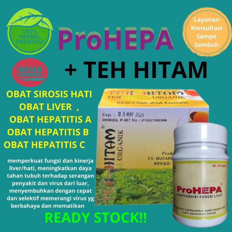 Obat Sirosis Hati Liver Hepatitis A Hepatitis B Hepatitis C Sakit Kuning Sembuh Total Ampuh Prohepa Shopee Indonesia