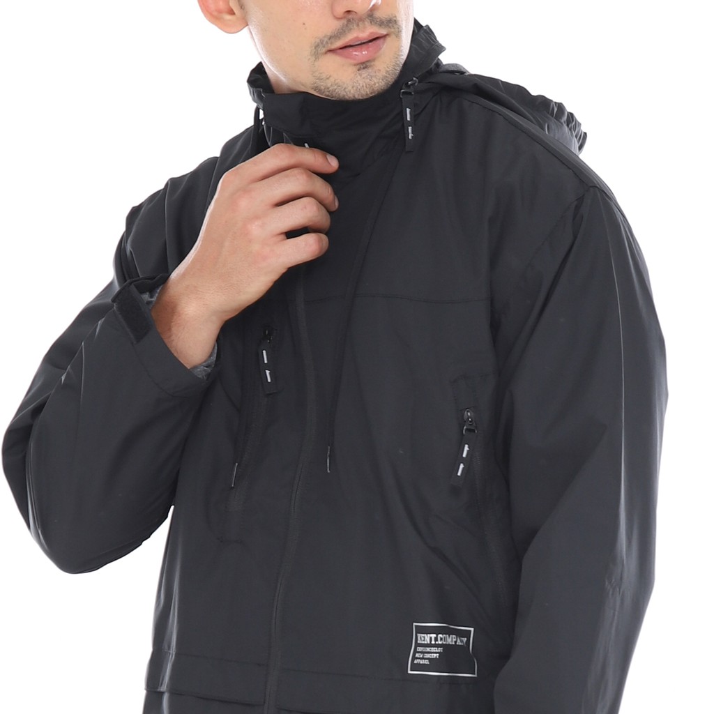 Kent Jaket Outdoor Parka Cougle Original Hitam