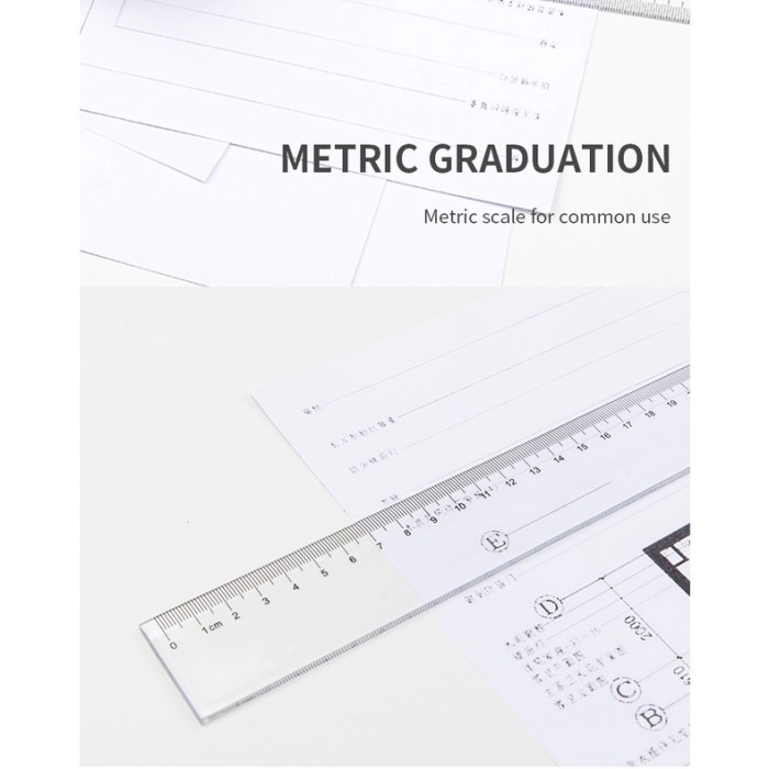

Mudah Penggaris Deli Panjang 50Cm Transparant - E6250 Murah
