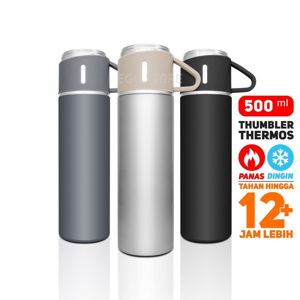 BOTOL MINUM VACUUM STAINLESS 500ML PREMIUM / VACUUM CUP STAINLESS 500ML - B-2