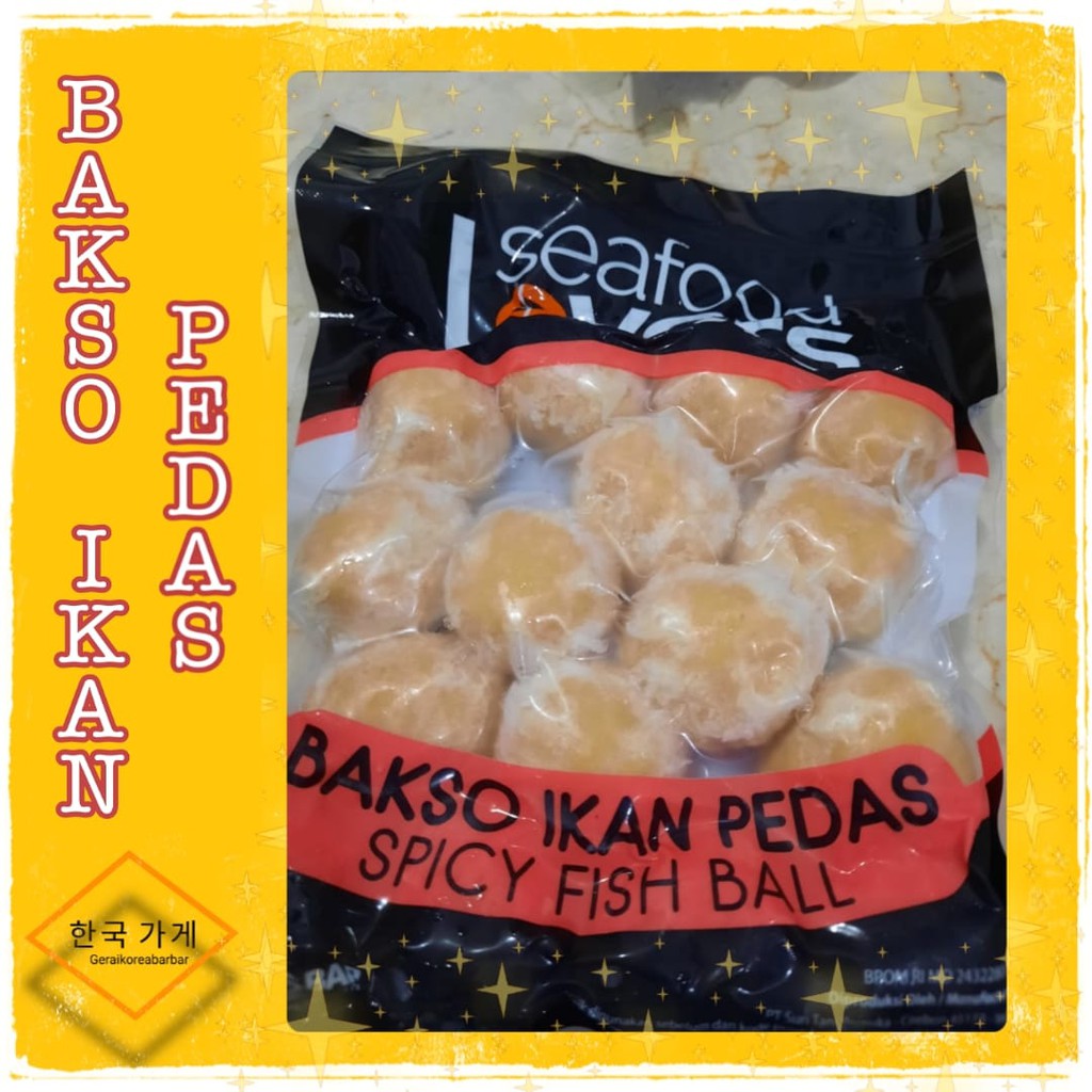 

Seafood Lovers Murah Bakso Ikan Pedas 250 g