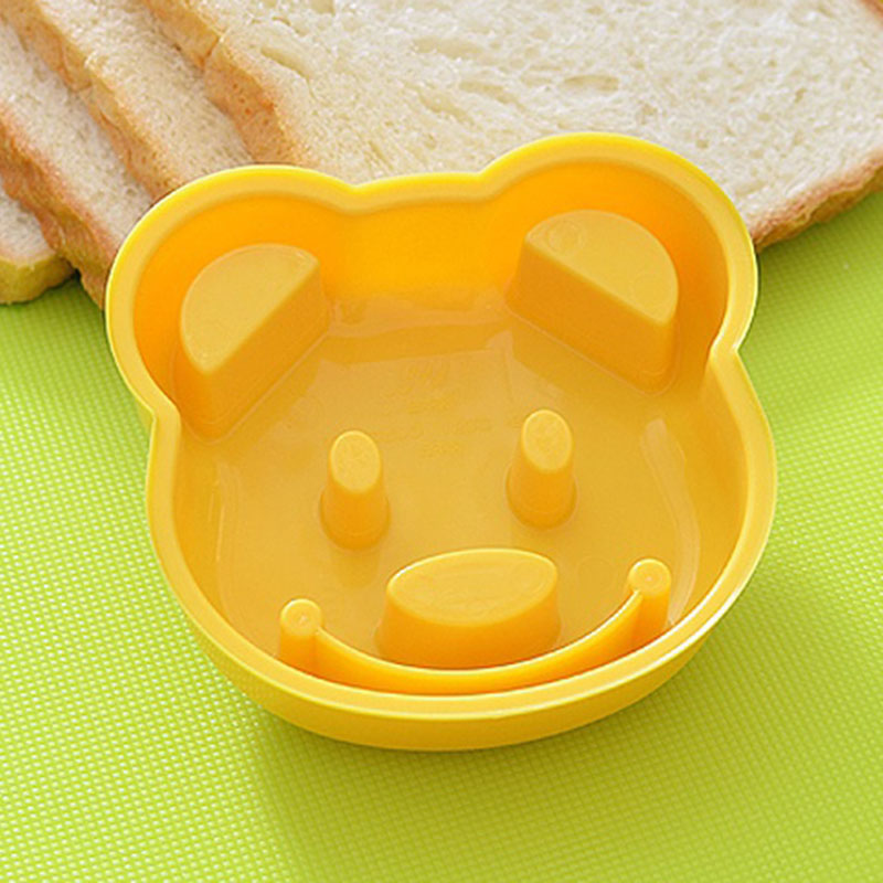 Cetakan Pemotong Roti Panggang Sandwich Bentuk Teddy Bear Untuk Aksesoris Dapur