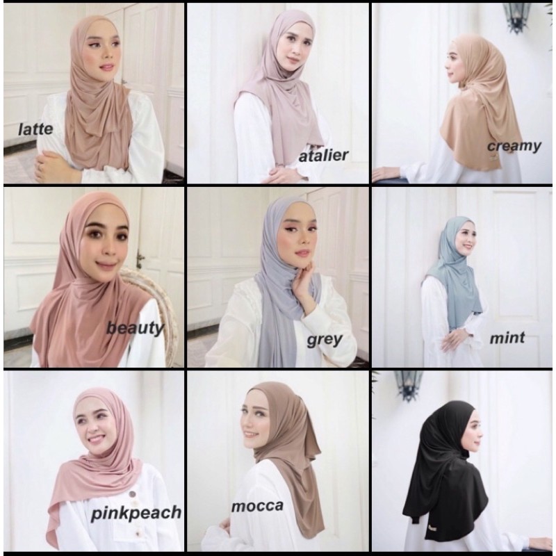 READY LAV INSTAN BY VANILLA HIJAB (FREE INNER)