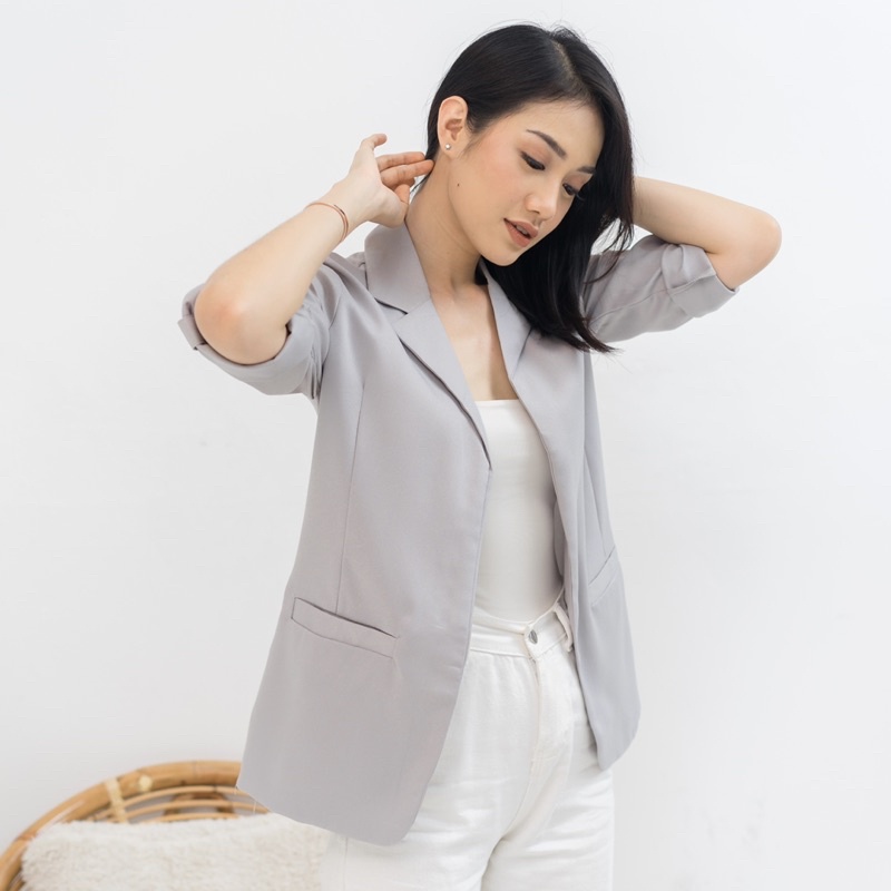 Blazer Longsleeve / Blazer Wanita / Outer Wanita / Jas Wanita MSMO Alexa