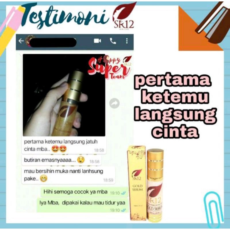 SERUM GOLD SR12 / SERUM ANTIAGING / SERUM MENCEGAH PENUAAN DINI/ SERUM AWET MUDA/ KULIT KENCANG CERAH / SERUM GLOWING