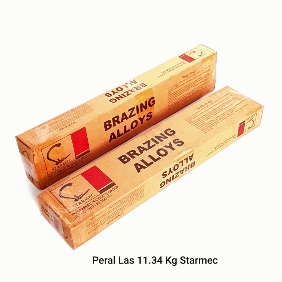 GROSIR KAWAT LAS TEMBAGA PERAK LAS TEMBAGA HARRIS MERK STARMEC ORIGINAL