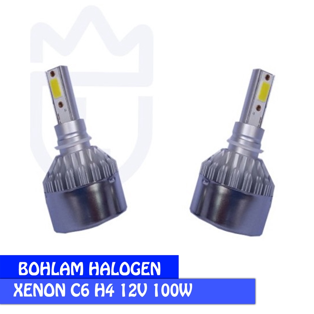 BOHLAM HALOGEN XENON C6 H4 12V 100W