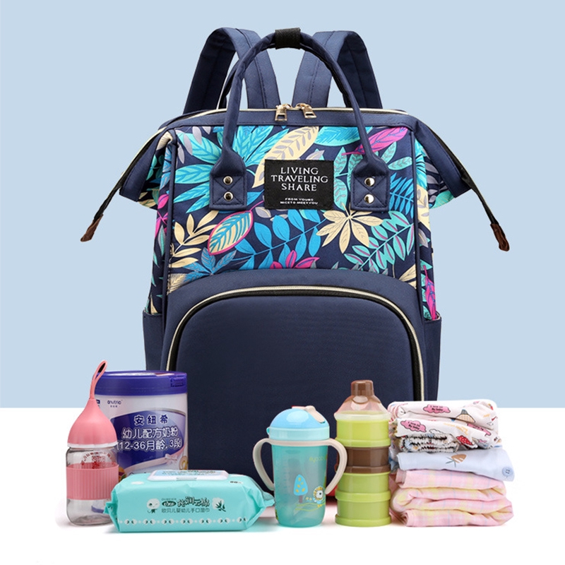 Women Backpack Bayi Diaper Bag Tas Perlengkapan Multifungsi Ransel Tas Botol Susu Baby Backpack