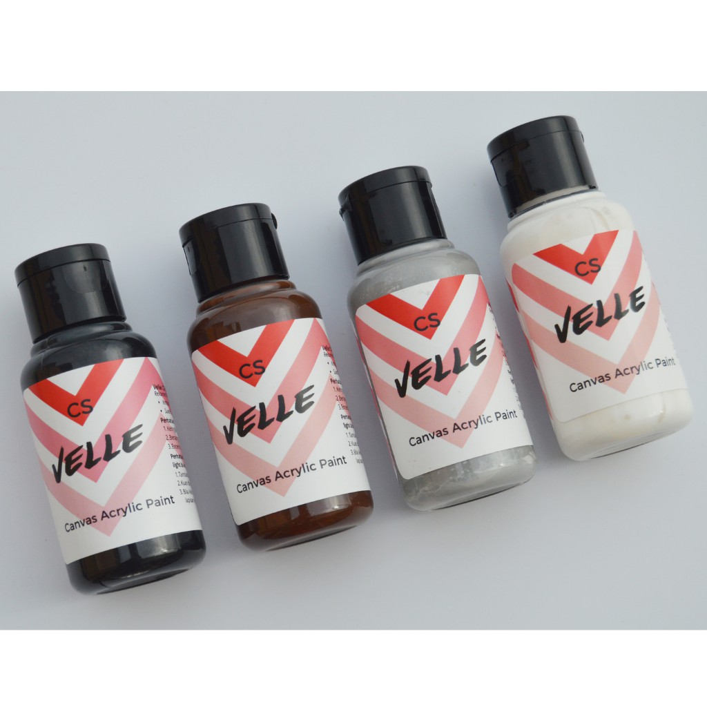 Cat Sepatu Kanvas - cat repaint sepatu topi tas kanvas - Velle CS-7