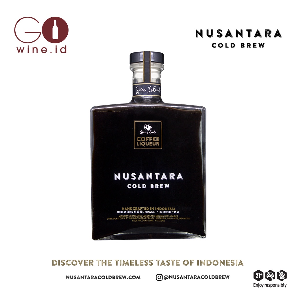 Jual Nusantara Cold Brew Coffee Liqueur 750ml Shopee Indonesia