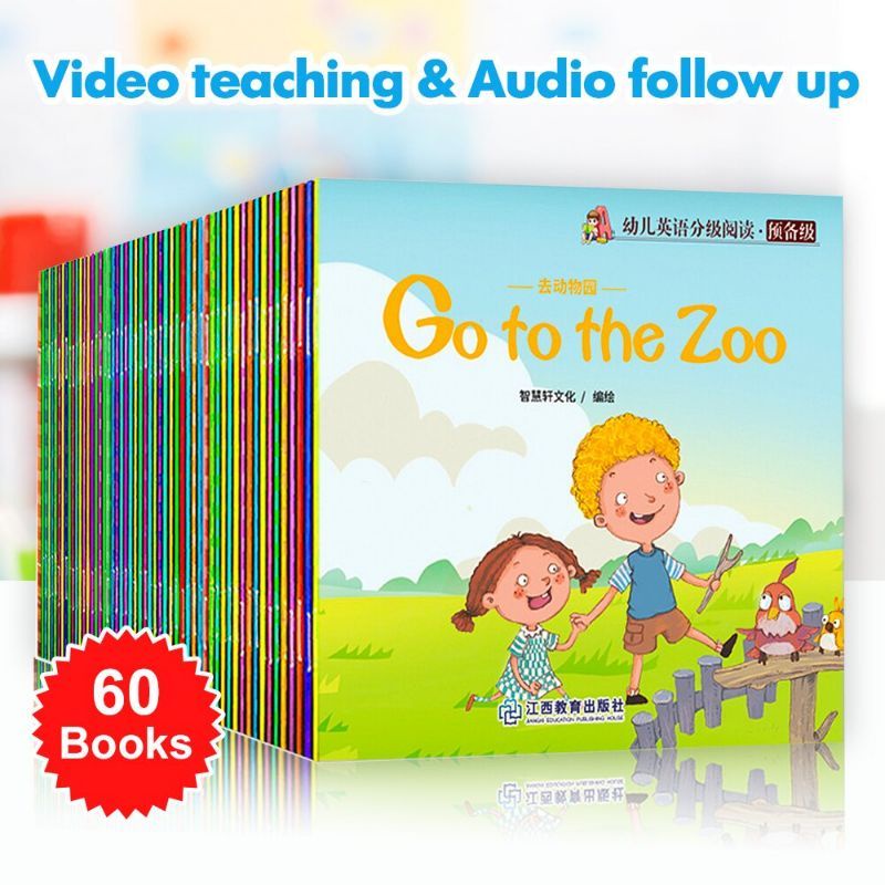 Buku Cerita Anak Bahasa Inggris, English Story Book Montessori Reading books