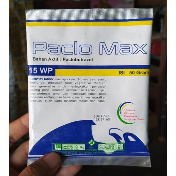 Paclo Max 15 WP - Paclobutrazol Hormon Untuk Pembungaan dan Pembuahan Tanaman
