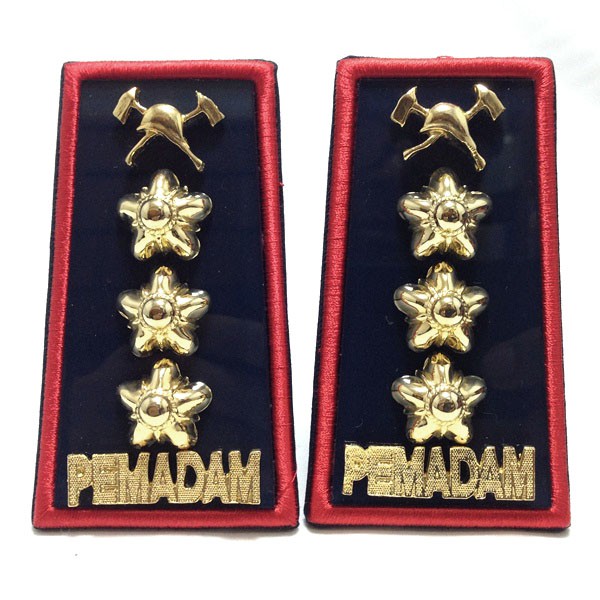 

Bac Exclusive Lencana Tanda Pangkat Pemadam 4B Kom