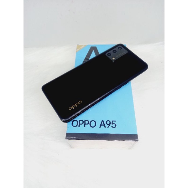Oppo A95 Ram  8 Rom 128Gb ( SECOND ) hp handphone seken bekas lengkap murah bisa cod banjarmasin-4