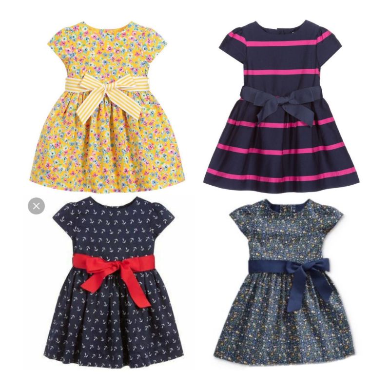 Dress Anak Perempuan Ralph Lauren (6m 12m 18m 2y)