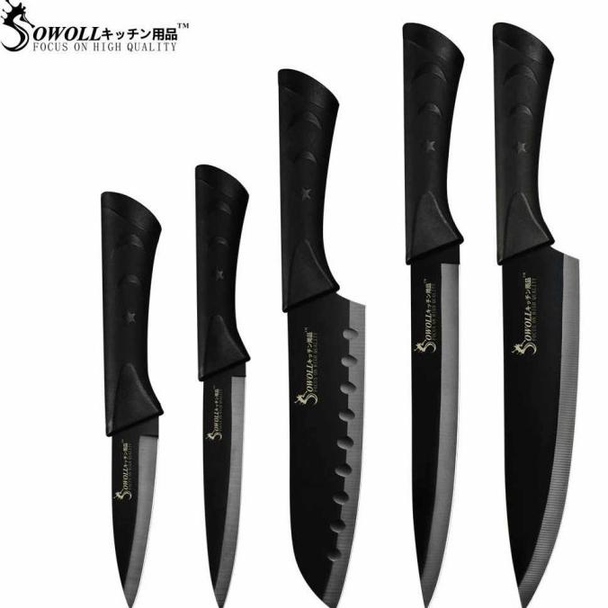 

Set Pisau Dapur Sowoll Kitchen Knives Stainless Steel 5 Pcs - Dsw-058 E34Cgpjc3V