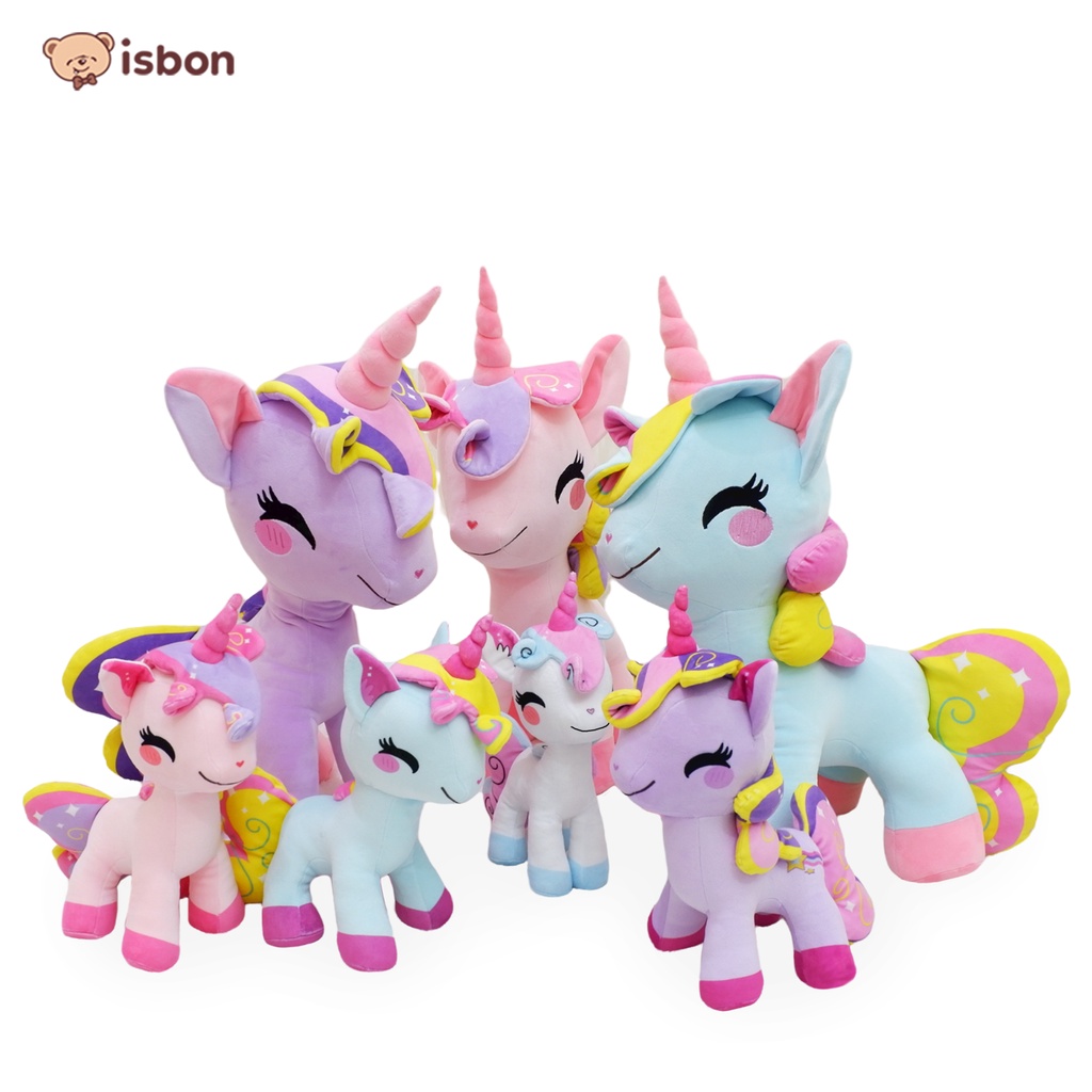 Boneka Kuda Cantik unicorn Kuda Fantasy squishy Cocok Untuk Mainan Anak perempuan little pony ISTANA BONEKA