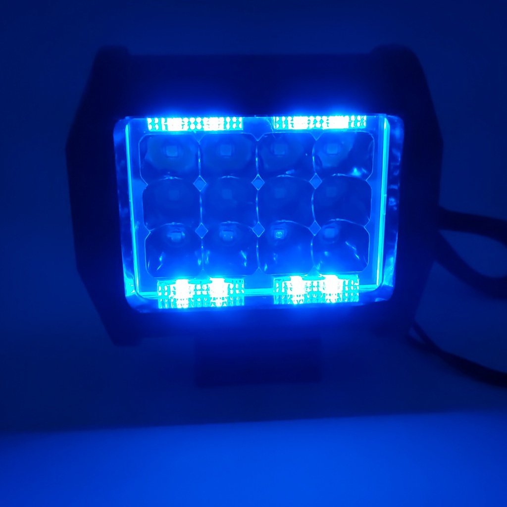 LAMPU TEMBAK LED MODEL T-5484- 12MATA LED PUTIH