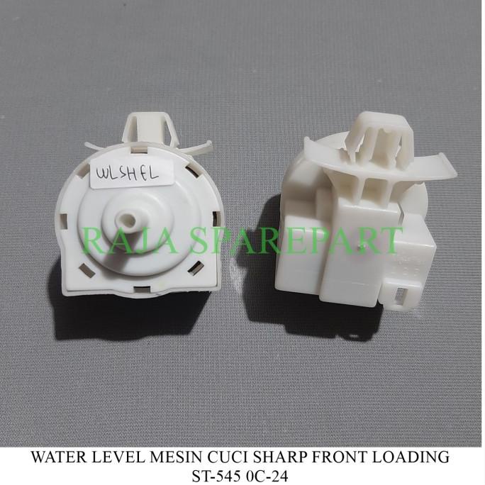 #@#@#@#@] Water Level Mesin Cuci Sharp Front Loading (Bukaan Depan) ST545 OC-24