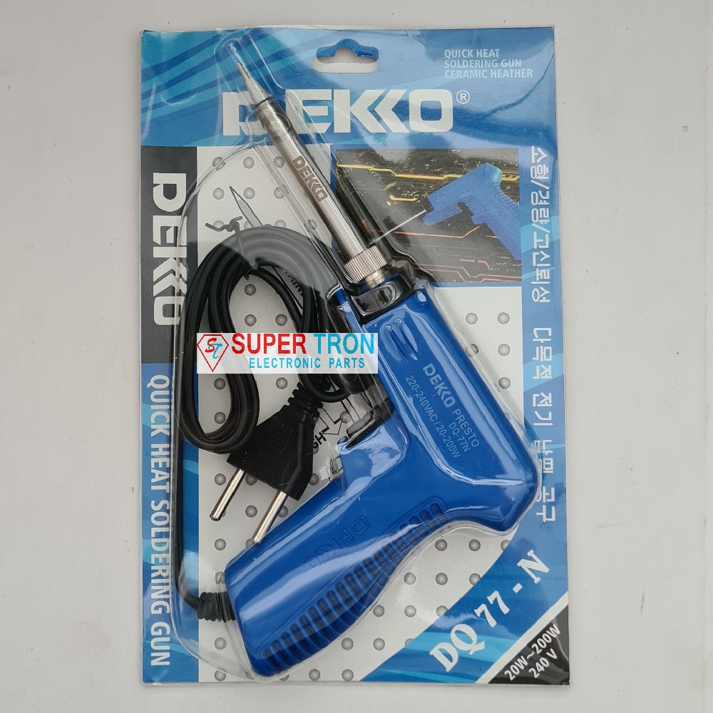 Solder Gun Tembak Dekko DQ77N DQ 77 N