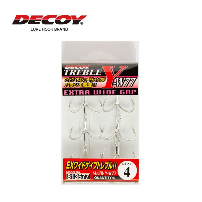 TREBLE HOOK DECOY TREBLE YW77