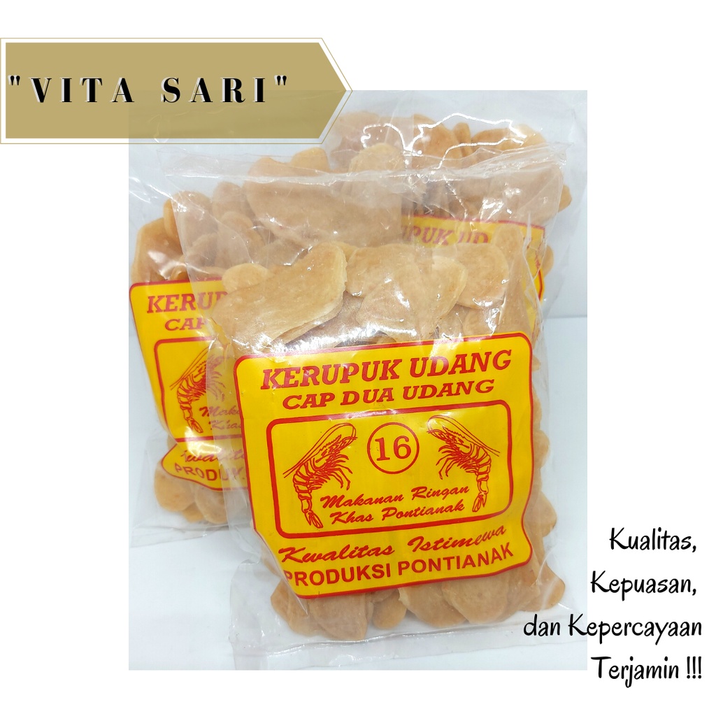 

KERUPUK / KRUPUK UDANG 16 STIK / KEPING