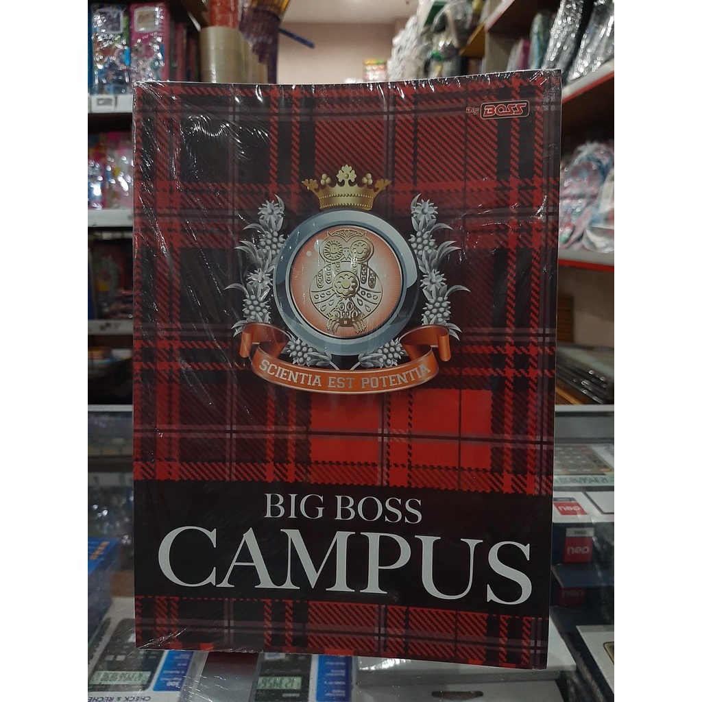 

BUKU TULIS BIGBOSS 50 ORIGINAL BIGBOSS