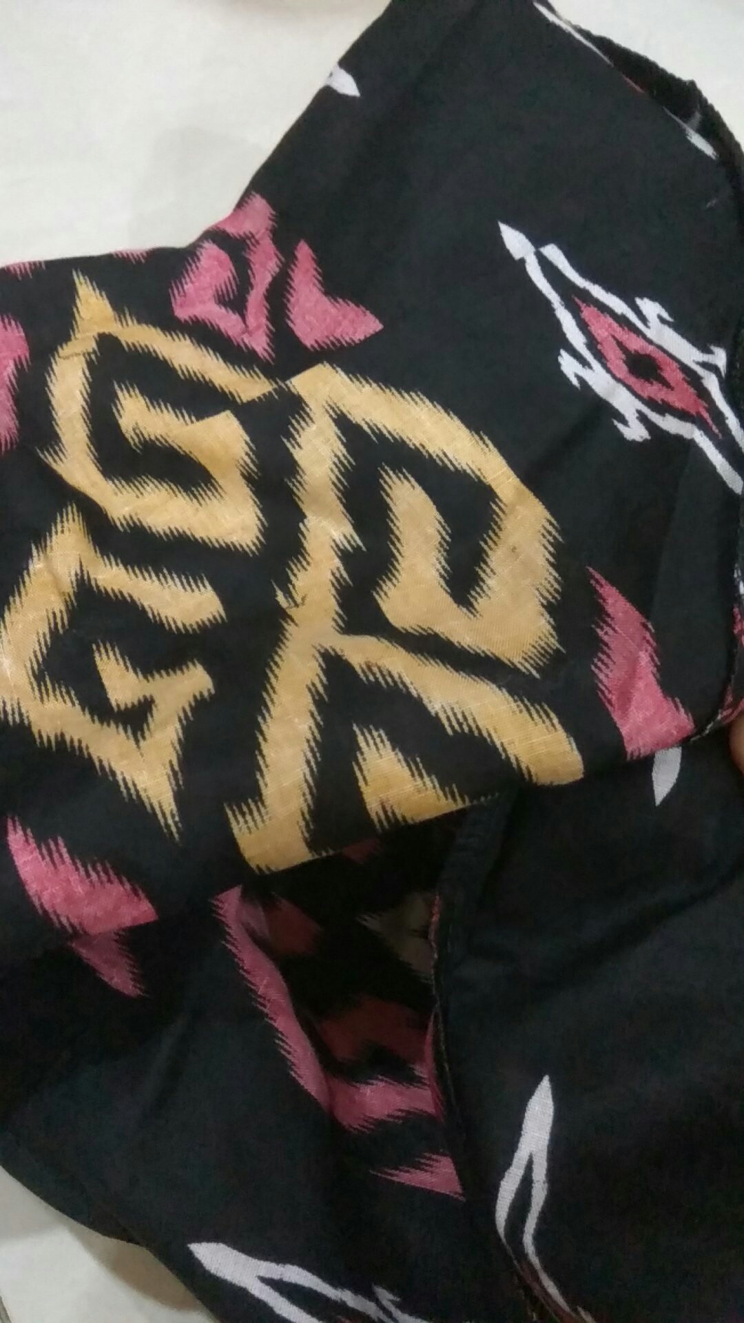 Ms Gamis Batik Sriwedari Maxi Bumil/busui Katun Sogan Allsize Ld 104..