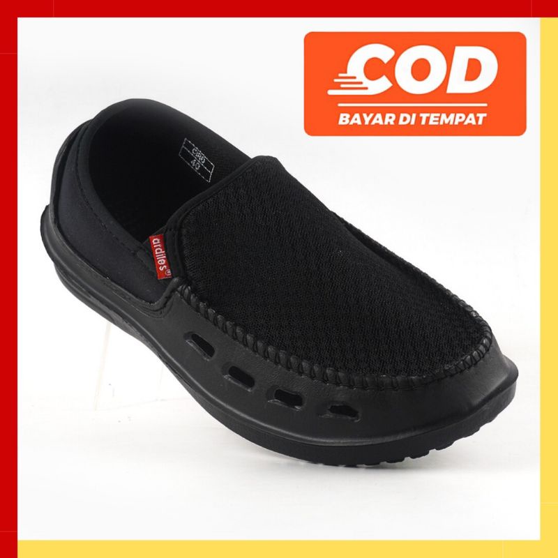 Sepatu Ardiles Slip On Pria Hitam Original Ardiles - Sepatu Ardiles Pria
