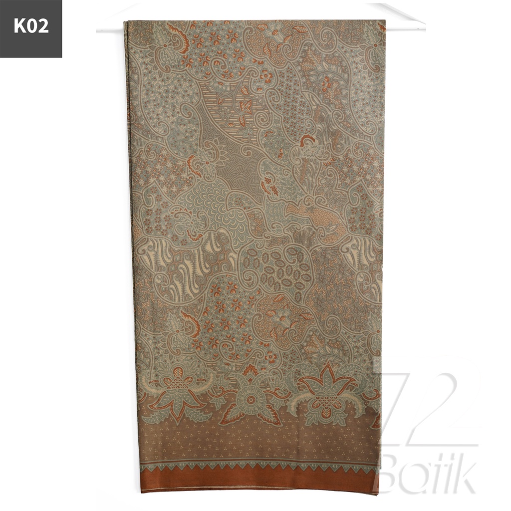 BAHAN BATIK PREMIUM Katun Motif Sekar Jagad Warna Hijau Alam 722124 Cap 72 Jarik Jarit Samping Kebat Panjang Batik Katun Modern Premium Bahan Seragam Batik Pernikahan Kantor Keluarga Murah Kamen Jadi Batik Bali Lembaran