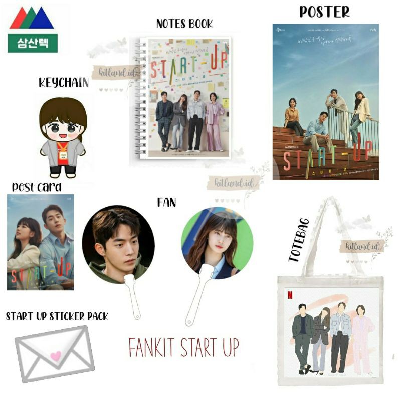 Start Up Fankit Drama Korea Jipyeong Dosan Shopee Indonesia