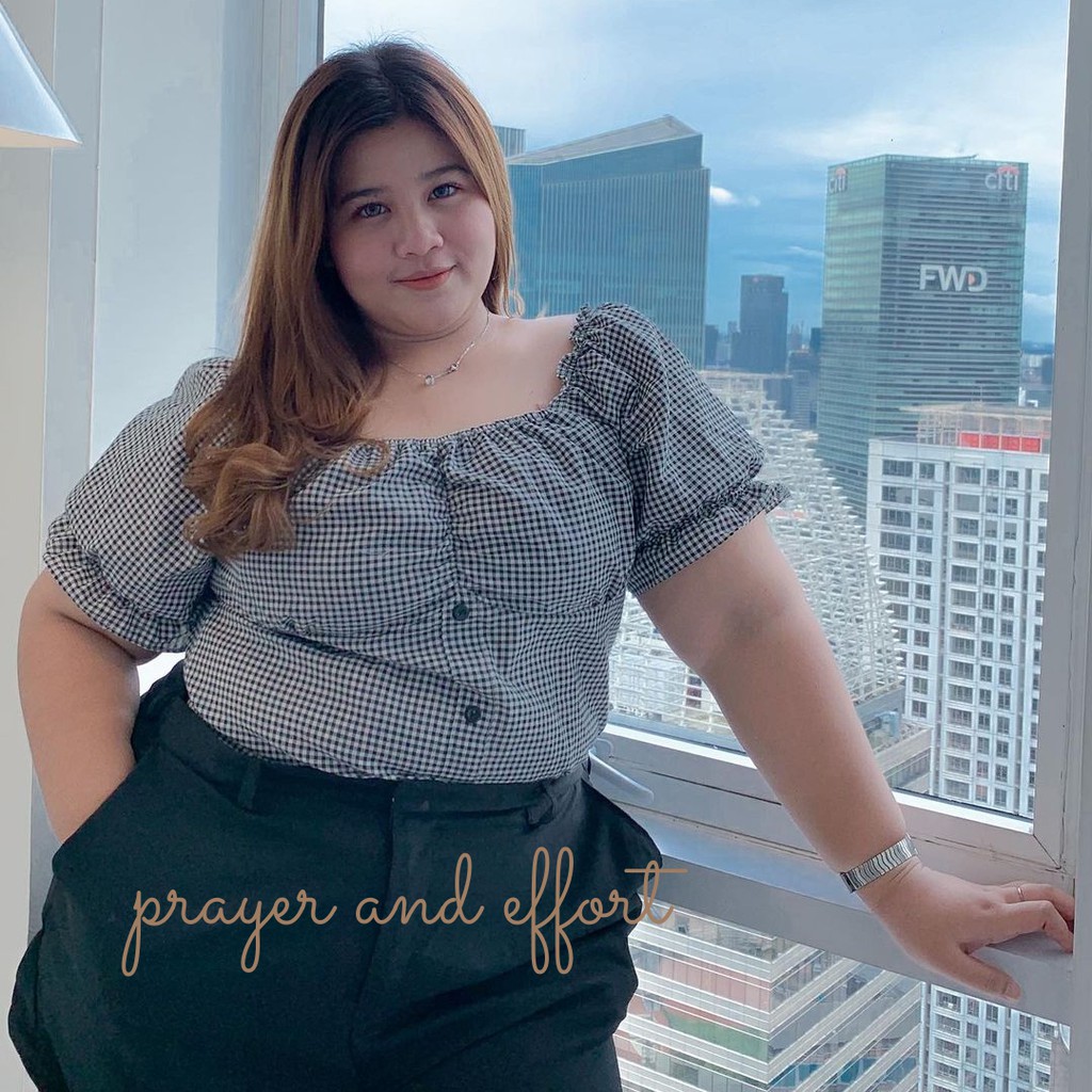 Baju Atasan Sabrina Irise GOMES Sabrina Crop Top Blouse Blus Korean Lengan Panjang/pendek Tangan Bal