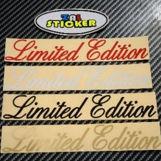 

sticker LIMITED EDITION