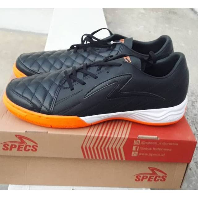 SEPATU FUTSAL SPECS ORI METASALA FANTASTICO IN BLACK SERIES MURAH